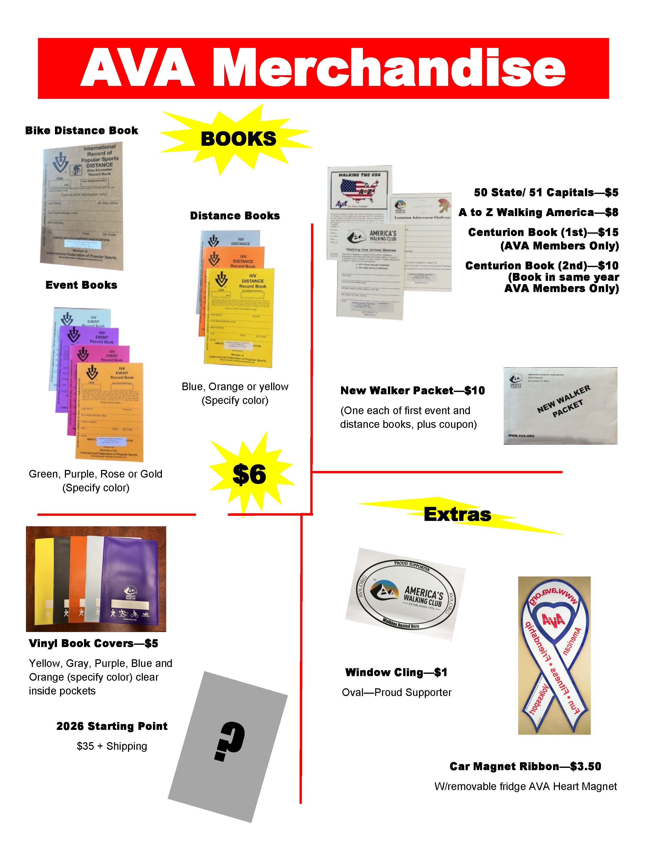 AVA Merchandise