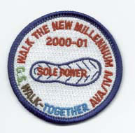 2000-2001 Walk-Together Patch