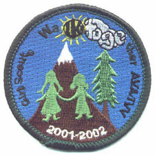 2001-2002 Walk-Together Patch