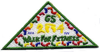 2004-2005 Walk-Together Patch